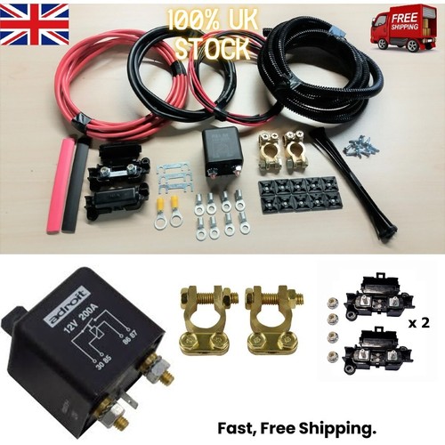 Motorhome split charge relay - motorhome,