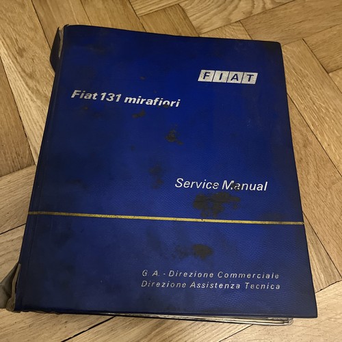 Fiat 131 mirafiori - fiat, 1300