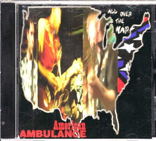 All over the map - over,