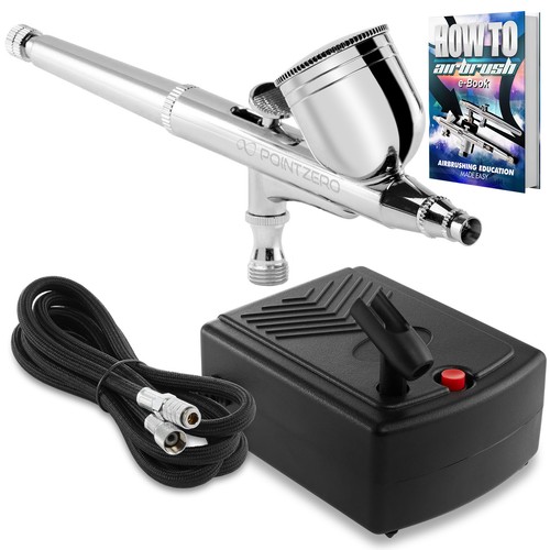 Dual action airbrush kit - action, with