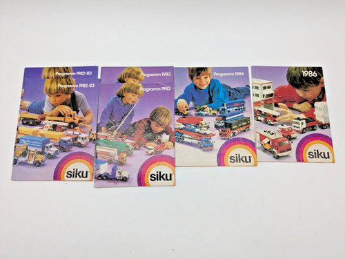 Vintage siku toy catalogues - siku,