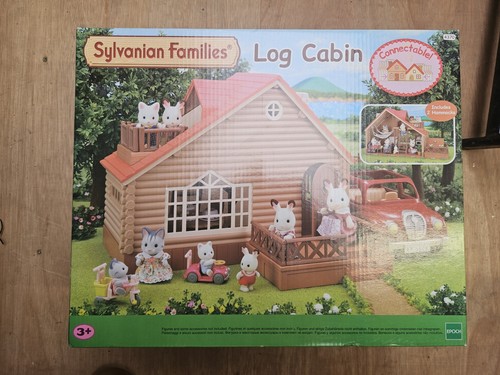 Sylvanian families log cabin - sylvanian,