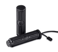 Harley-Davidson Black Willie G Skull Heated Hand Grips ETC 56100362