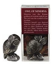 Mini Roman Owl of Minerva Statue