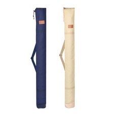 Portable Fishing Rod Storage Bag Canvas Tube Tackle Thickening Fishing Tool Bag