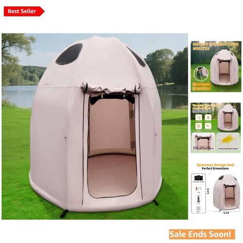 Inflatable camping tent with - camping,