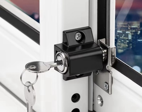 Sliding patio door lock black - sliding,