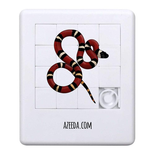 Milk snake sliding puzzle - snake',
