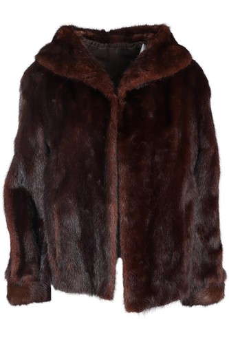 Brand unknown brown mink fur - unknown,