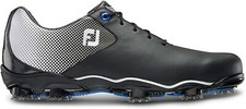 NEW FootJoy [11] Wide Men's DNA Helix Spikes Golf Shoes-Black/Silver 53318