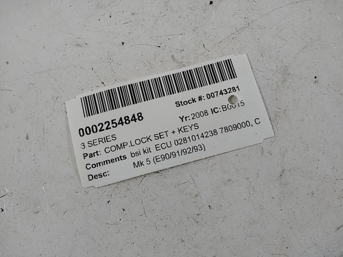 2008 bmw series ecu bsi - ecu, +