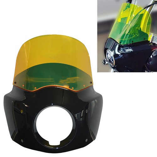 Headlight hood with yellow - headlight,