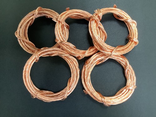 Stripped copper wire - stripped, metal