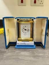 Garrard carriage clock - , fully