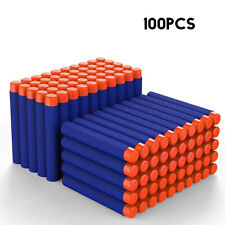 100Pcs Refill Darts Foam Bullet Darts for Nerf Series Kid Nerf Toy Gun Darts