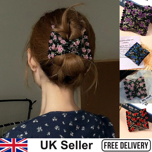 Stretchy hair combs clips - stretchy,