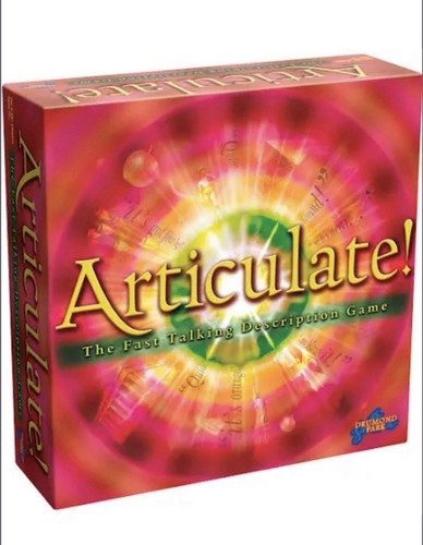 Articulate family board game - family,