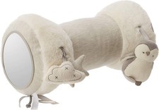 Mamas & Papas Tummy Time Roll, Interactive Soft Baby Pillow with Integrated... 