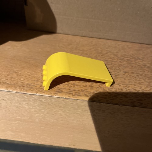 Vintage lego yellow - yellow, 3x4x6