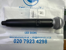 Shure - GLXD2+/SM58-Z4 - Digital Wireless Dual Band Handheld Transmitter