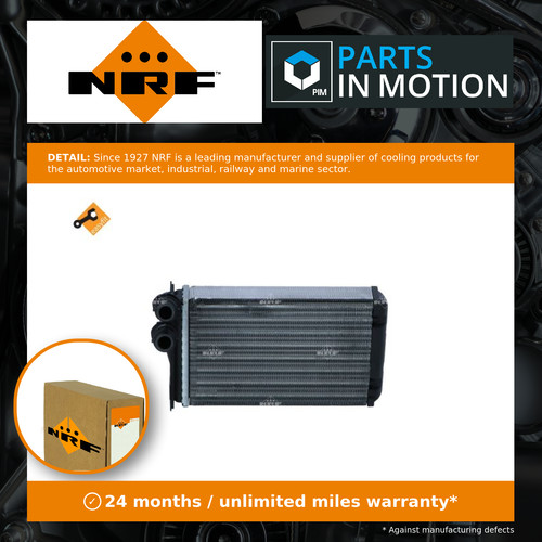Heater matrix fits - vw, golf
