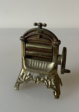 Vintage brass miniature doll - brass,