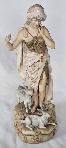 Antique austrian large - austrian, figure