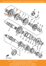 YAMAHA Washer, Plate