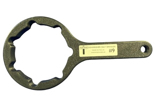 Dishwasher salt cap - cap, spanner
