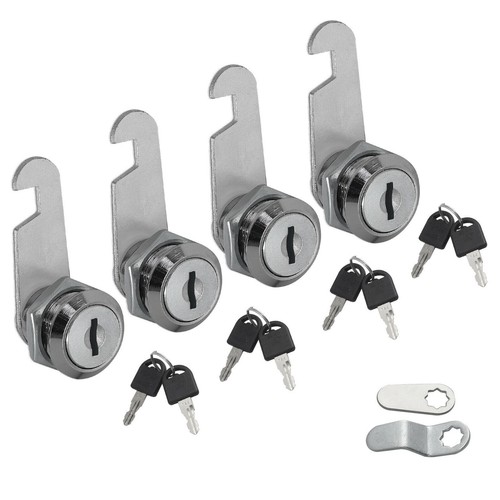 4pcs 16mm keyed cylinder cam - keyed,