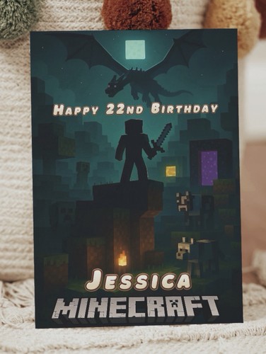 Minecraft personalised - minecraft,