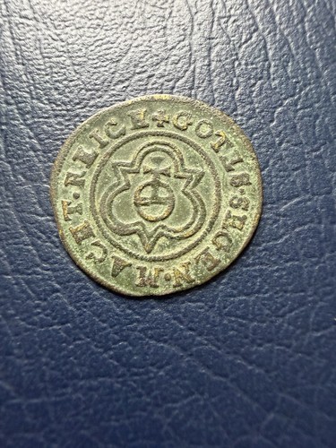High grade medieval jetton - high,