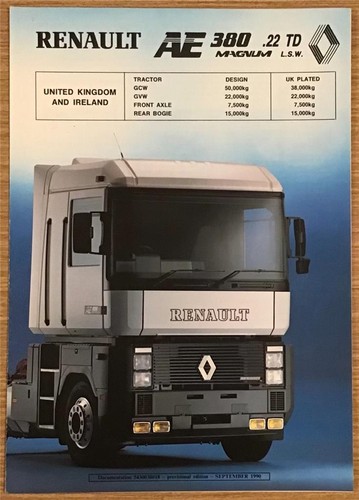 Renault 380 td - renault, ae