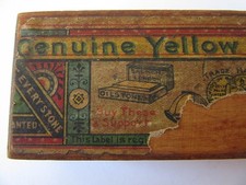 VINT. GENUINE YELLOW LAKE