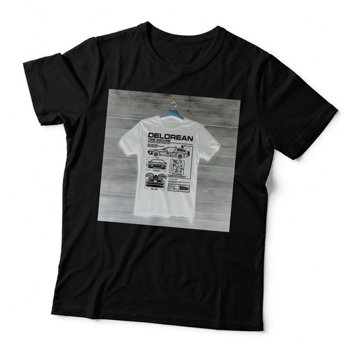 Delorean time machine black - machine,