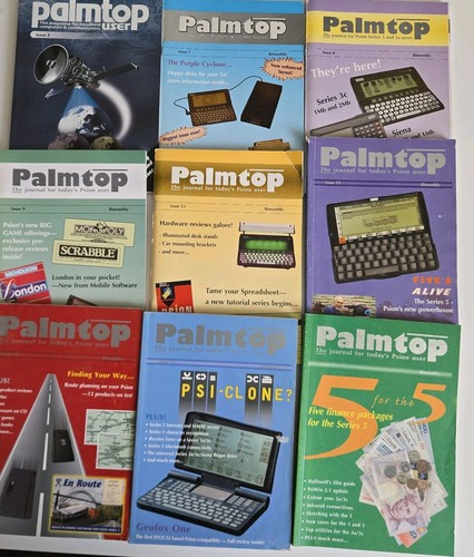 Palmtop magazine psion - palmtop,