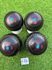 HENSELITE CLASSIC DELUXE LAWN AND INDOOR BOWLS size BOWLS Size 3H
