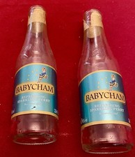 2 Vintage babycham bottles. -