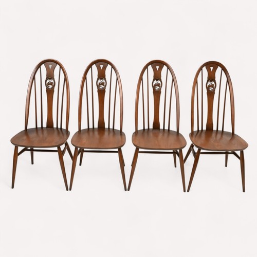 Ercol dining chairs - 4,