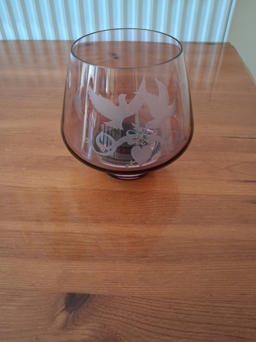 Caithness crystal glass bowl - glass,