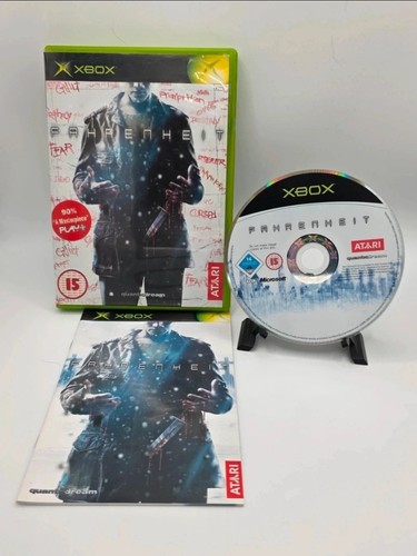 Fahrenheit xbox original 2005 - fahrenheit,
