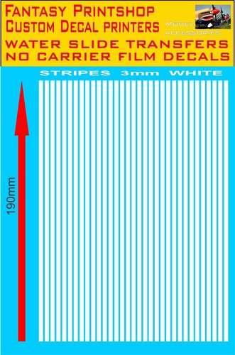 Stripes water slide - water, transfers