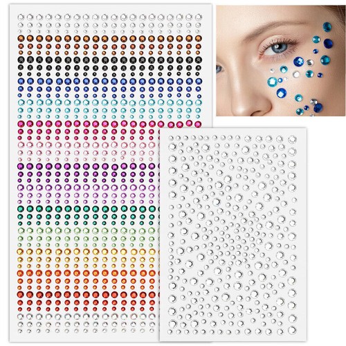 Body face gems stick 3d - face,