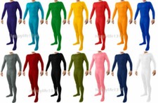 Adult Unisex Spandex Unitard Bodysuit Costume Men Tight Suit Dance Yoga Unitard 