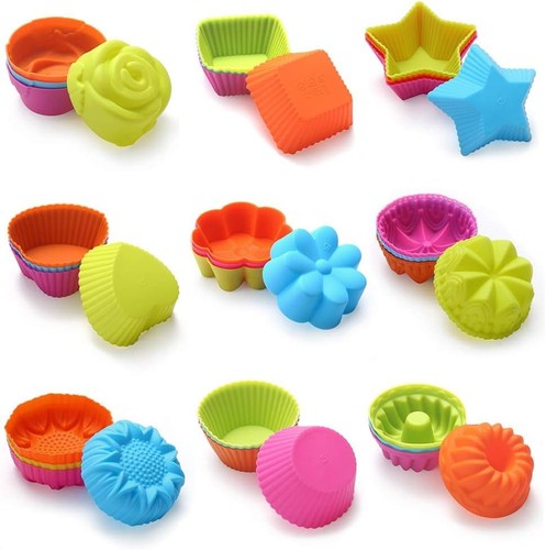 Silicone cupcake liners