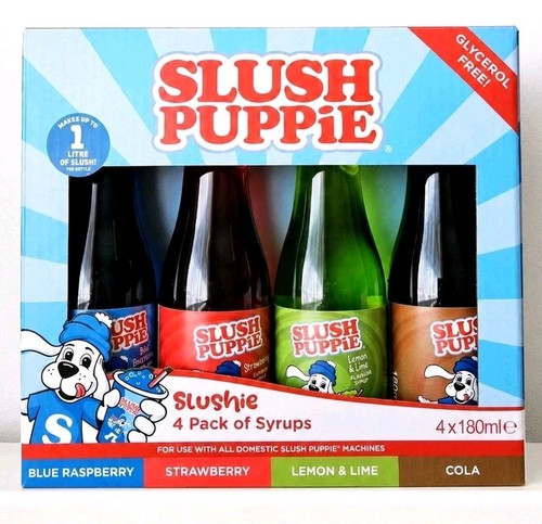 Slush puppie syrup pack - puppie,