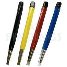 Set of 4 Scratch Brush : brass