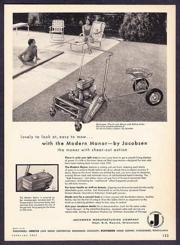 1957 jacobsen inch modern - jacobsen,