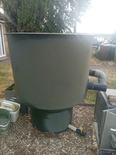 Vortex filter for koi pond - for,