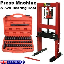 6T Workshop Hydraulic Bench Press Garage Standing &52 Wheel Drive Bearing Puller